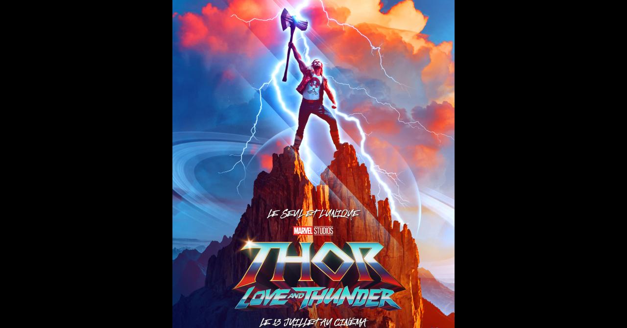 Thor : Love and Thunder affiche française