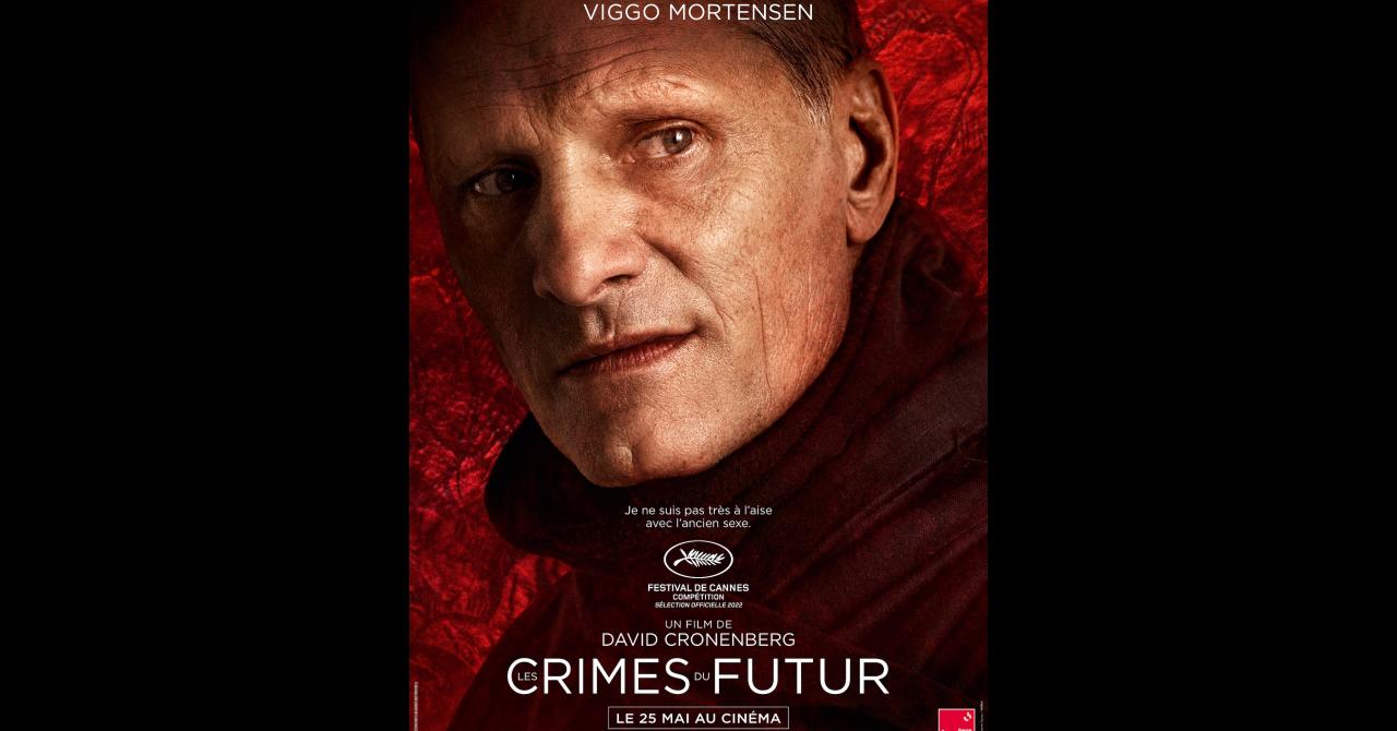Les Crimes du futur : affiche Viggo Mortensen