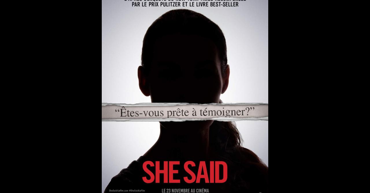 She Said affiche française