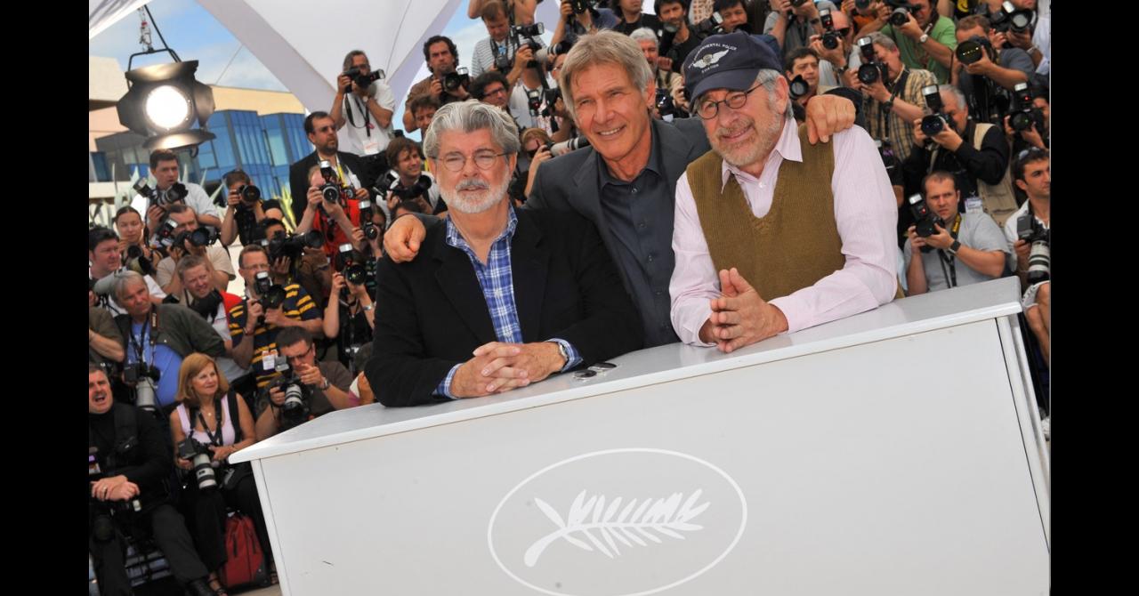 Il y a 15 ans, Harrison Ford était déjà la star de Cannes [photos]