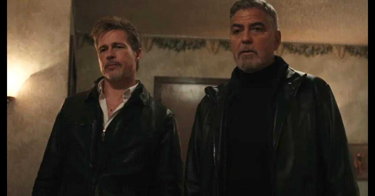 Wolfs brad pitt george clooney