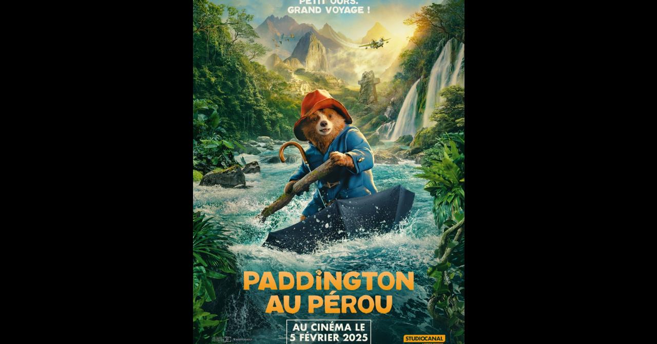 Paddington au Pérou affiche