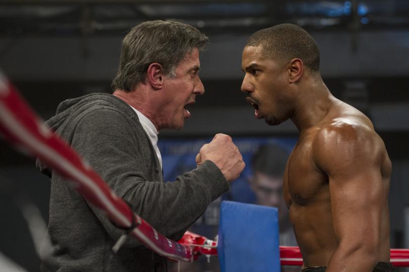 Michael B. Jordan et Stallone dans Creed