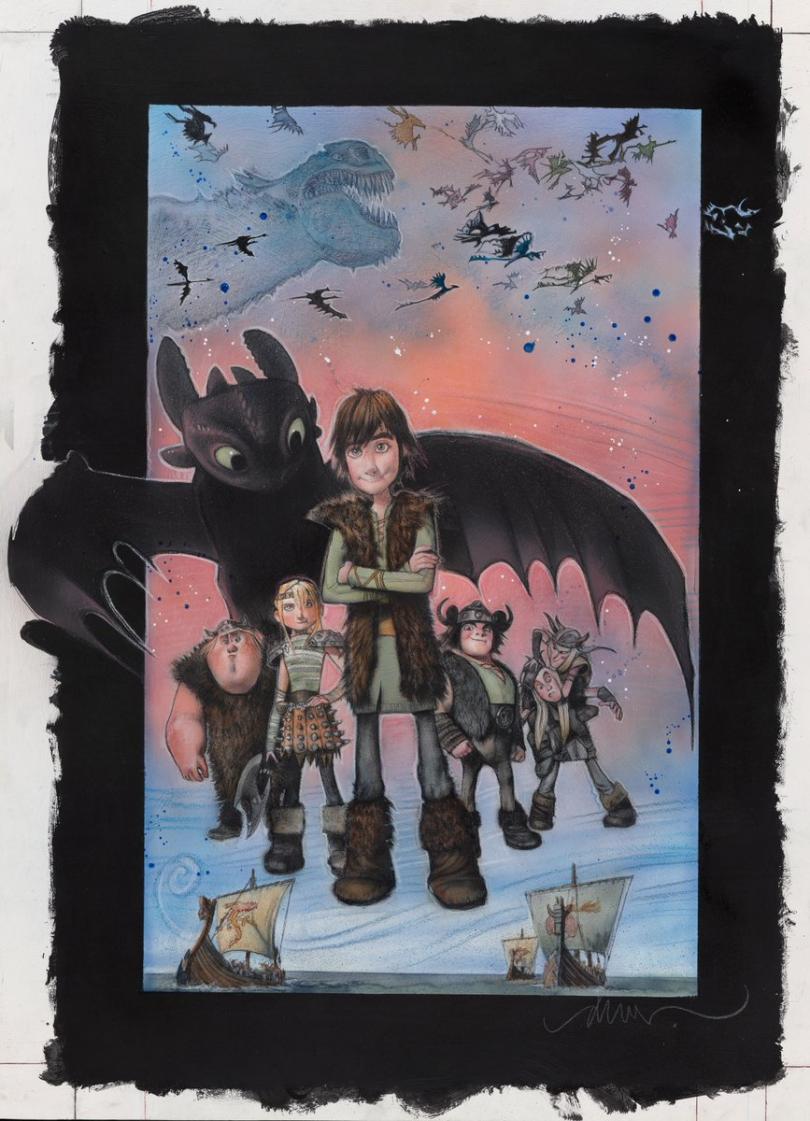 Poster collector de Dragons