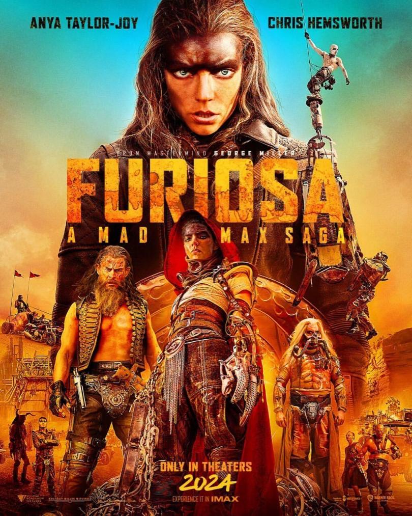 Le poster flamboyant de Furiosa