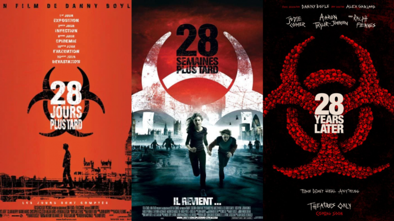 28 ans plus tard saga affiches